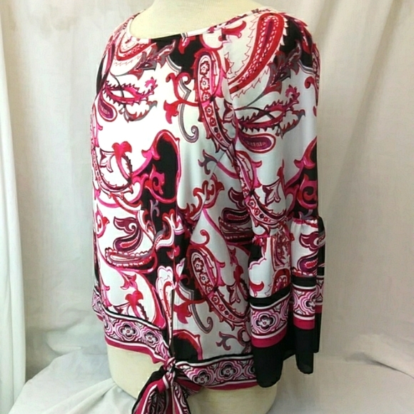 Joseph Ribkoff Vanille Multi Color Top, Size 8 NWT - Picture 1 of 10